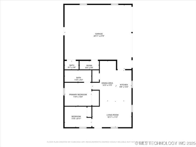 25301 E 330th Rd, Chelsea, OK 74016 - room layout