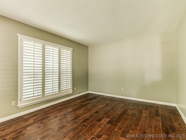 406 Sequoyah Trl, Norman, OK 73071 - unfurnished room with wood finished floors and baseboards