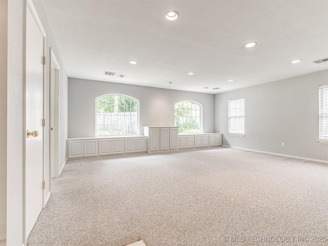 406 Sequoyah Trl, Norman, OK 73071 - empty room featuring light carpet, recessed lighting, and baseboards