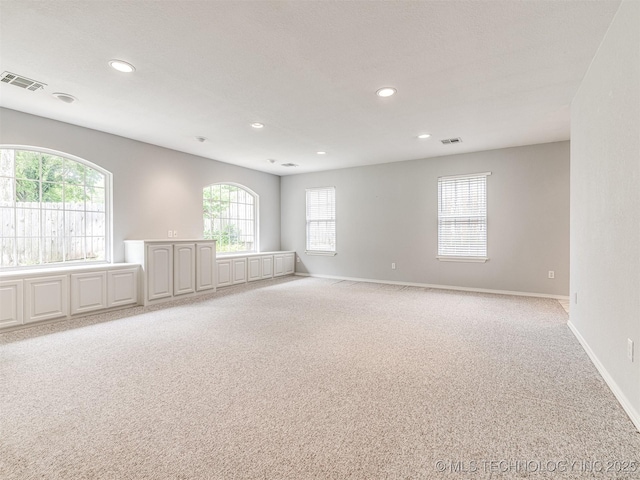 406 Sequoyah Trl, Norman, OK 73071 - carpeted spare room with recessed lighting, healthy amount of natural light, and baseboards