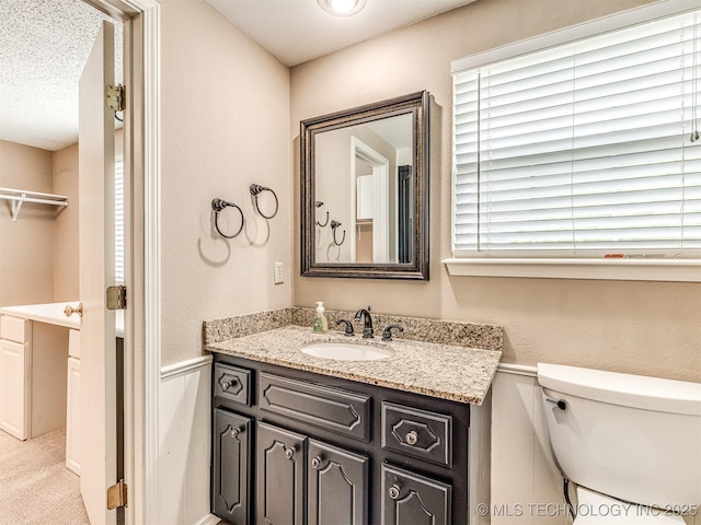 406 Sequoyah Trl, Norman, OK 73071 - bathroom featuring vanity and toilet
