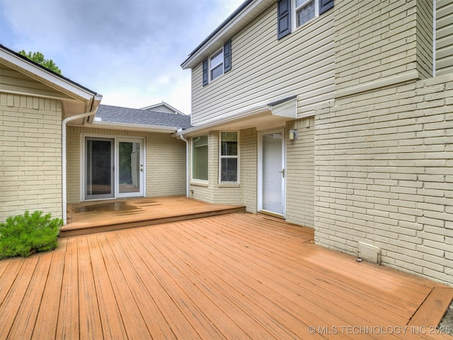 406 Sequoyah Trl, Norman, OK 73071 - view of deck