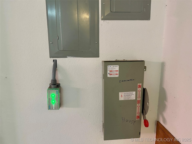 2013 State Highway 9a, Eufaula, OK 74432 - utility room with electric panel
