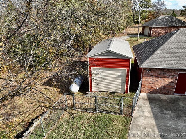 2013 State Highway 9a, Eufaula, OK 74432 - exterior space with brick siding and roof with shingles