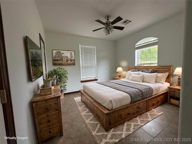 2013 State Highway 9a, Eufaula, OK 74432 - bedroom featuring a ceiling fan