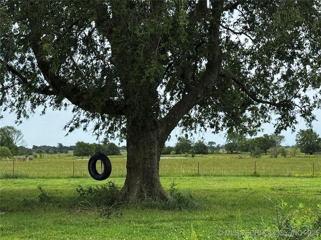 26230 Ash Rd, Boynton, OK 74422 - view of yard with a view of rural / pastoral area