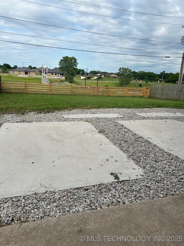 166 N Spruce Ave, Bartlesville, OK 74006 - view of yard featuring a patio area