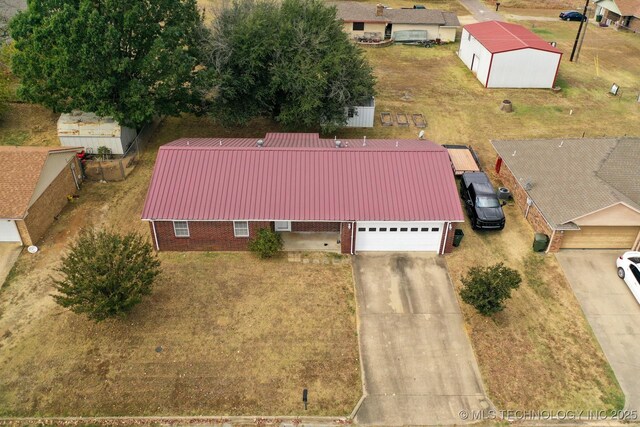 901 Christy, Calera, OK 74730 - view of subject property