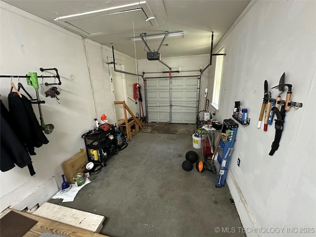 661 12th NW, Ardmore, OK 73401 - garage with a garage door opener