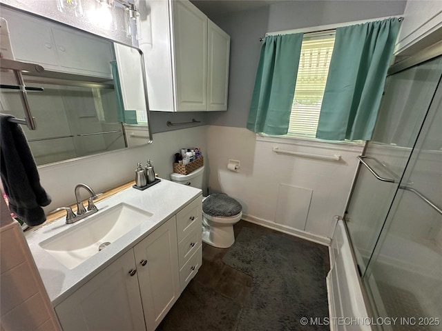 661 12th NW, Ardmore, OK 73401 - bathroom with toilet and vanity
