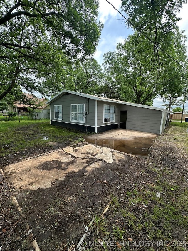 420 W State, Stratford, OK 74872 - view of rear view of house