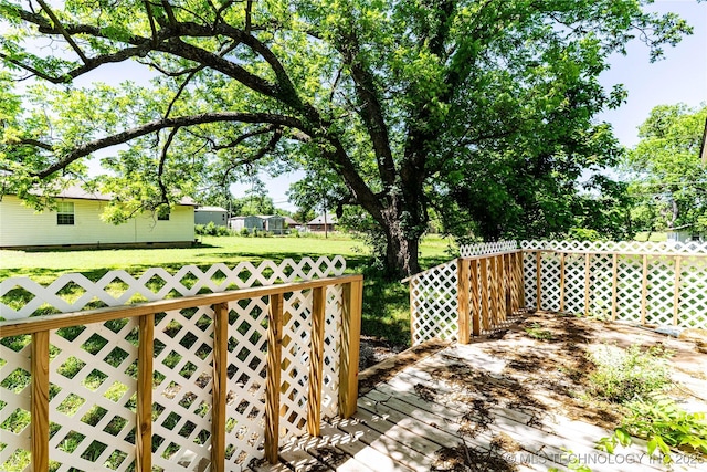 609 E Tejon Ave, Bristow, OK 74010 - view of deck