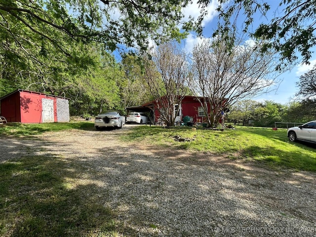 4272 Honey Creek Dr, Davis, OK 73030 - view of green lawn