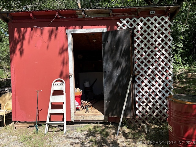 4272 Honey Creek Dr, Davis, OK 73030 - view of outdoor structure