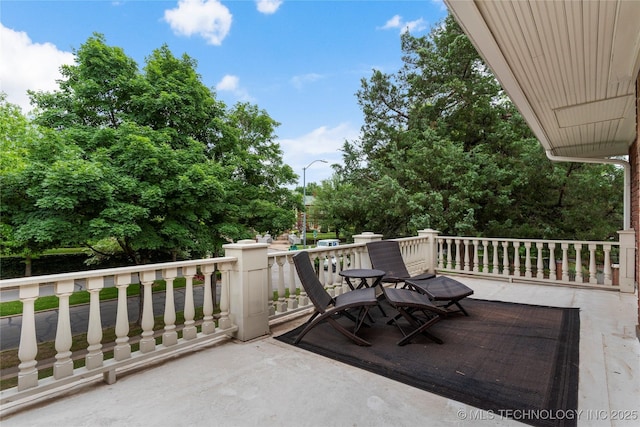 319 E 21st St, Tulsa, OK 74114 - view of patio / terrace featuring view of scattered trees