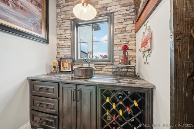 30907 E 68th St S, Broken Arrow, OK 74014 - view of bar area