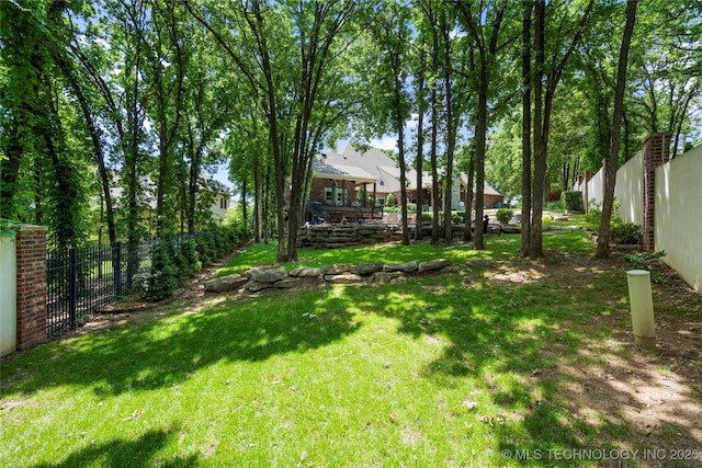11406 69th E Pl, Bixby, OK 74008 - view of yard