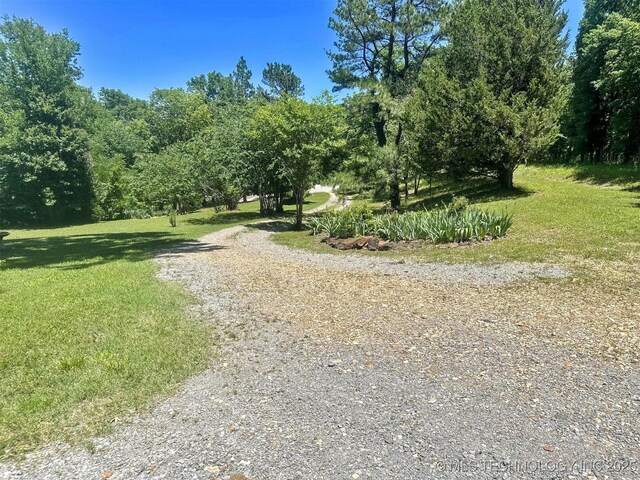 3293 W Southern Ave, Hulbert, OK 74441 - view of dirt / gravel road
