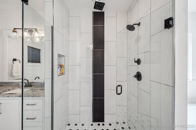 123 E 168th St, Glenpool, OK 74033 - full bath featuring a shower stall and vanity