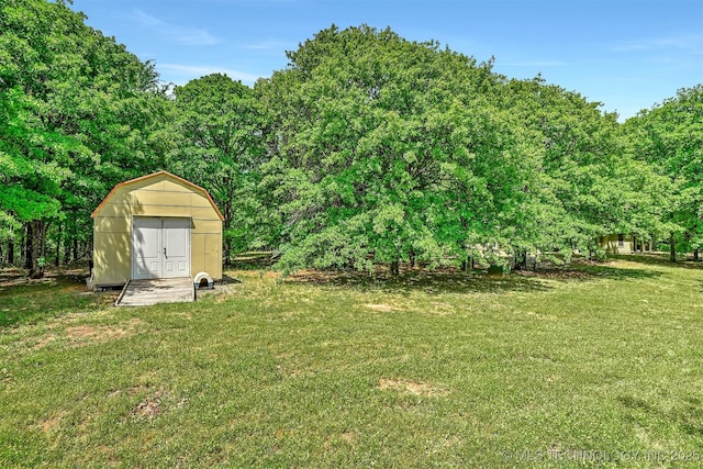 900 W Hardesty Rd, Caddo, OK 74729 - view of grassy yard