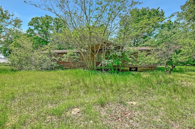 900 W Hardesty Rd, Caddo, OK 74729 - view of yard