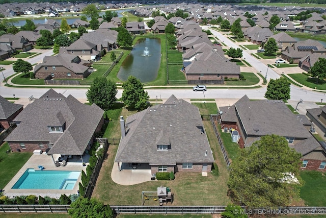 12643 S 67th E Ave, Bixby, OK 74070 - view of property location with nearby suburban area and a large body of water