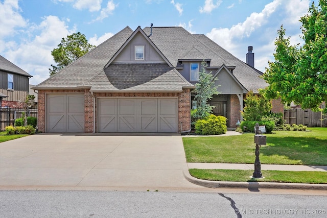 12643 S 67th E Ave, Bixby, OK 74070 - view of front of property with brick siding, roof with shingles, and a garage