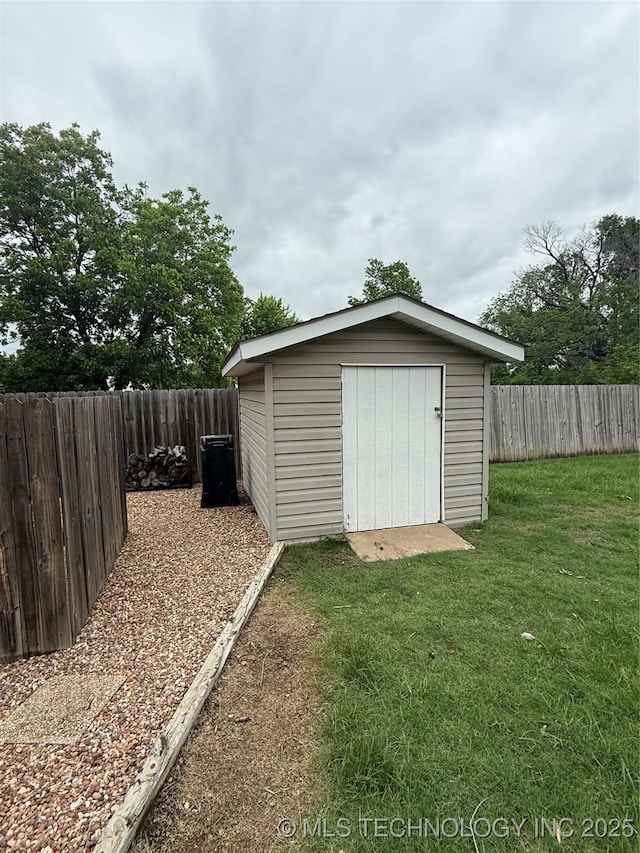 1732 N Little, Cushing, OK 74023 - view of shed
