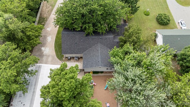 1732 N Little, Cushing, OK 74023 - view from above of property