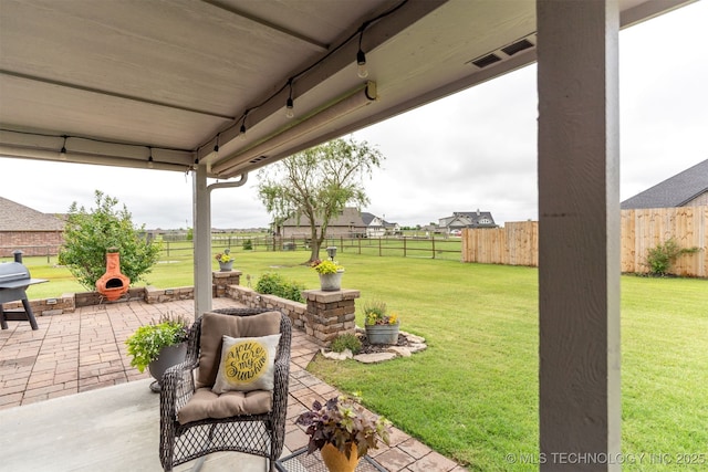 5720 E 144th St N, Collinsville, OK 74021 - view of patio / terrace