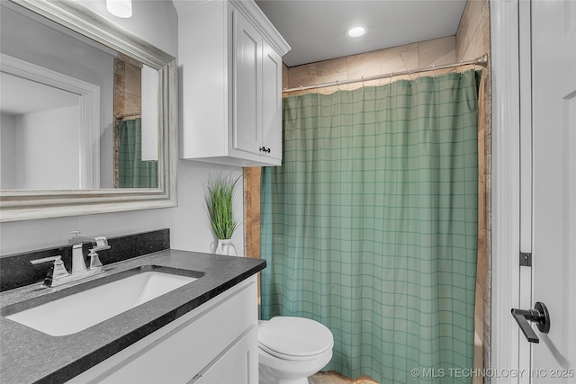 4922 S 81st W Ave, Tulsa, OK 74107 - bathroom with vanity and toilet