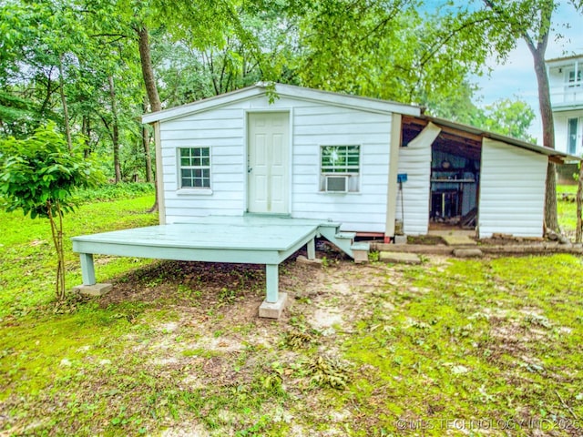5404 Ranch Rd, Kingston, OK 73439 - view of rear view of house