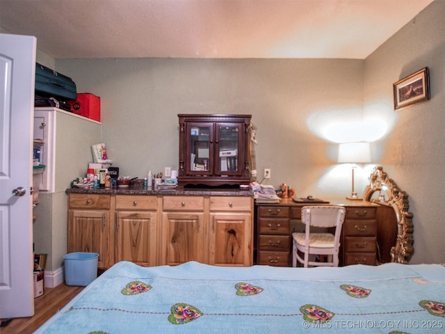 5404 Ranch Rd, Kingston, OK 73439 - bedroom featuring light wood-style floors
