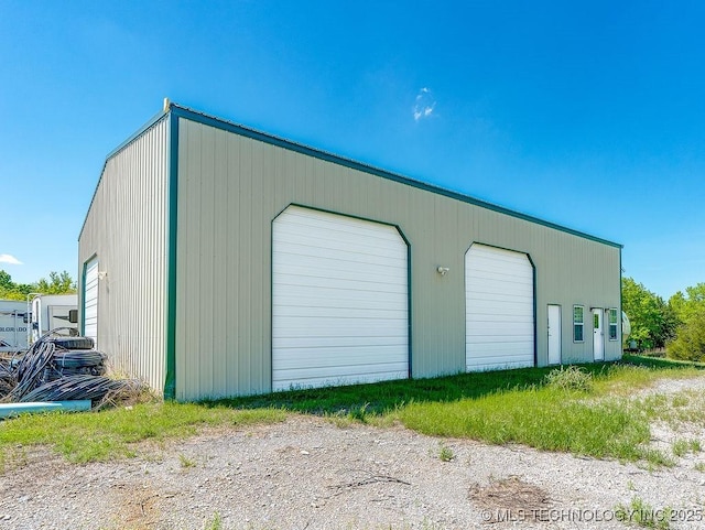 1533 County Road 3480, Ada, OK 74820 - view of detached garage