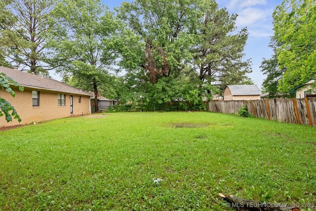 202 NE B St NE, Inola, OK 74036 - view of yard