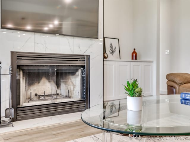 8859 N 50th W Ave, Sperry, OK 74073 - detailed view of a premium fireplace