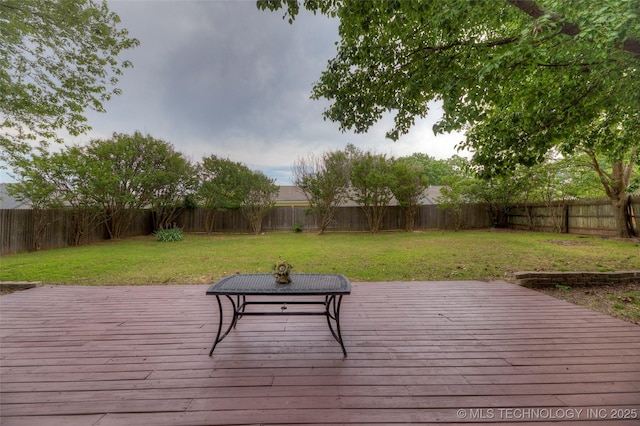 8221 S 74th E Ave, Tulsa, OK 74133 - view of wooden deck