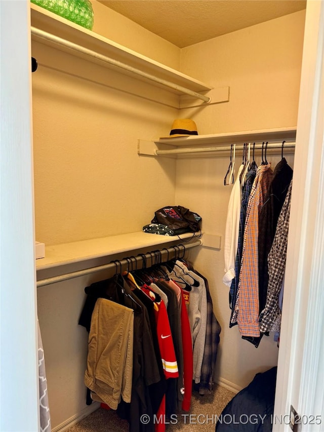 9701 N 98th E Ave, Owasso, OK 74055 - spacious closet featuring carpet