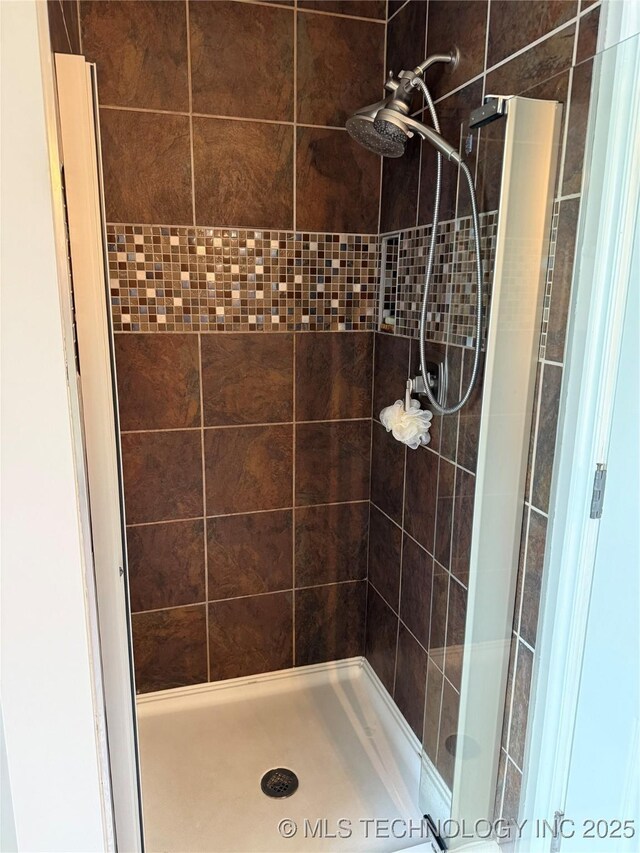 9701 N 98th E Ave, Owasso, OK 74055 - full bathroom featuring a shower stall