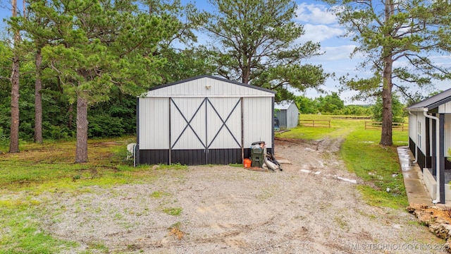 6529 S 159th Ave W, Sapulpa, OK 74066 - view of outdoor structure