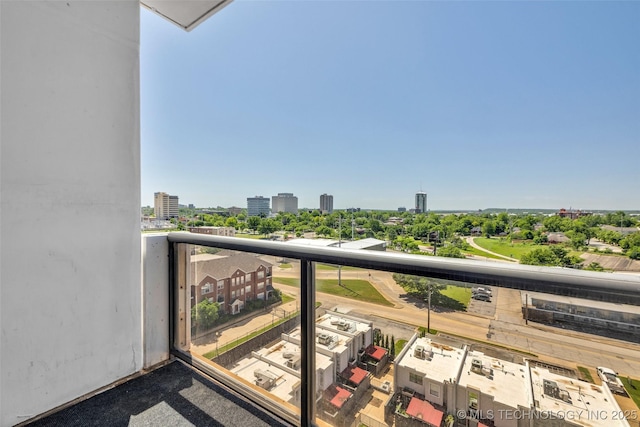 410 W 7th St Unit 1122, Tulsa, OK 74119 - balcony with a city view
