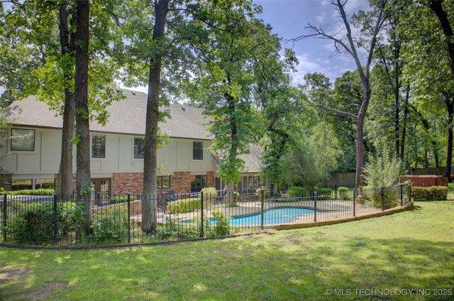 10520 S 69th E Ave, Tulsa, OK 74133 - view of pool featuring a patio