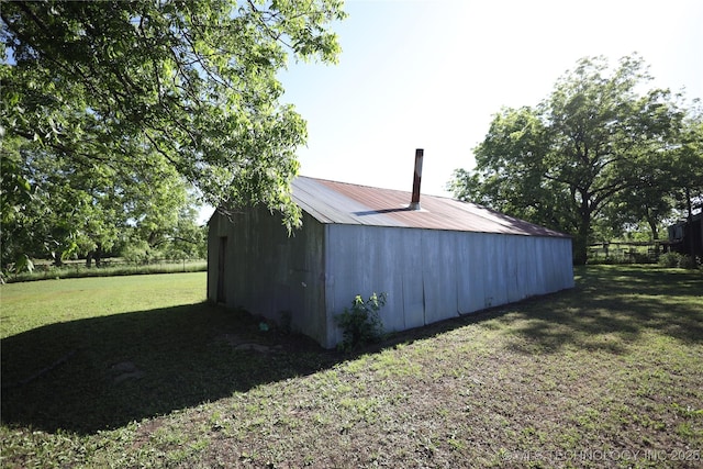 8845 Chestnut Rd, Henryetta, OK 74437 - view of outdoor structure