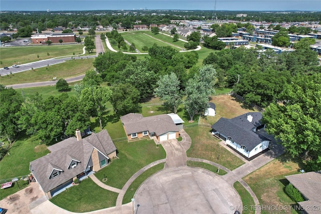 11607 E 24th St, Tulsa, OK 74129 - aerial view of property's location featuring nearby suburban area