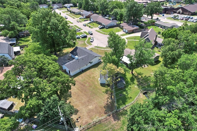 11607 E 24th St, Tulsa, OK 74129 - view of property location with nearby suburban area