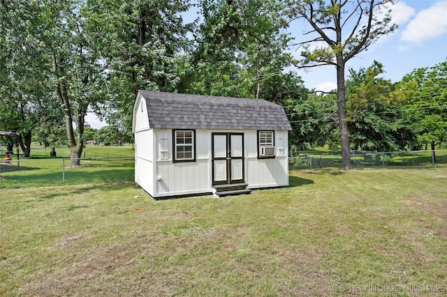 11607 E 24th St, Tulsa, OK 74129 - view of shed with view of wooded area