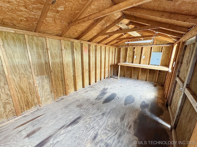 15588 N Sunset Valley Rd, Hulbert, OK 74441 - storage room with electric panel