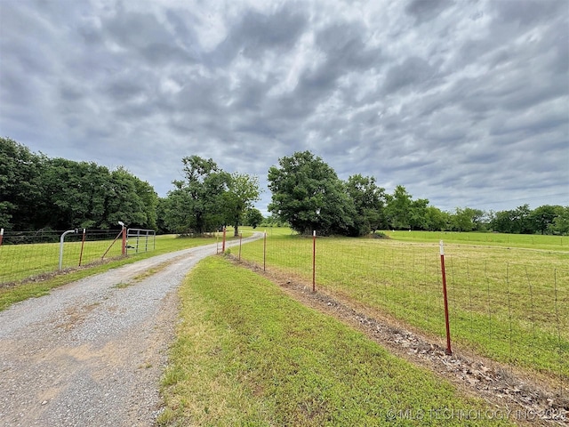 15588 N Sunset Valley Rd, Hulbert, OK 74441 - view of street featuring a rural view