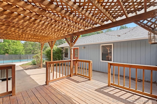1558 E N Ridge Dr, Vinita, OK 74301 - deck featuring a pergola and a patio