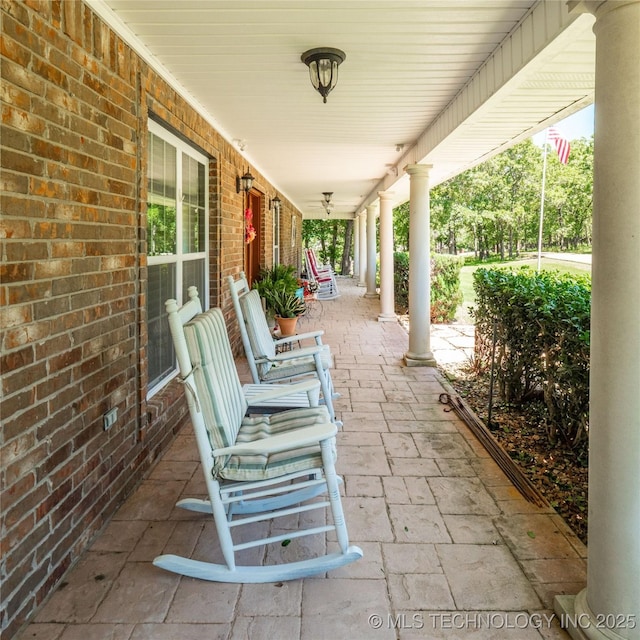 20 Quail, Mcalester, OK 74501 - view of covered porch